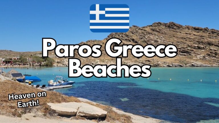 Paros Island Monastiri Beach! Travel Guide to Paros Greece!