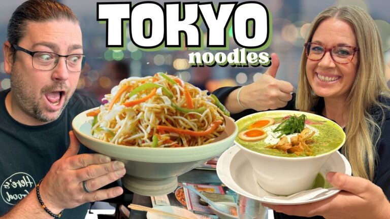 TOKYO Noodle Tour | FIFTEEN Bowls you MUST EAT in 2024